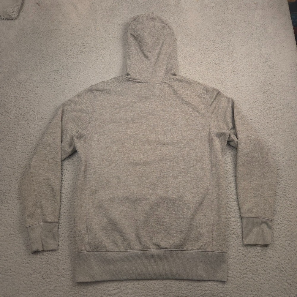 Nike Baseball Dri FIT Hoodie Men L Gray Fleece Pullover BQ8456 063 - Picture 11 of 12